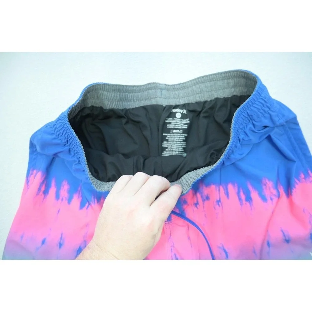 Hurley Swim Trunks Board‎ Shorts Athletic Stretch Water Surf Mens Size XL